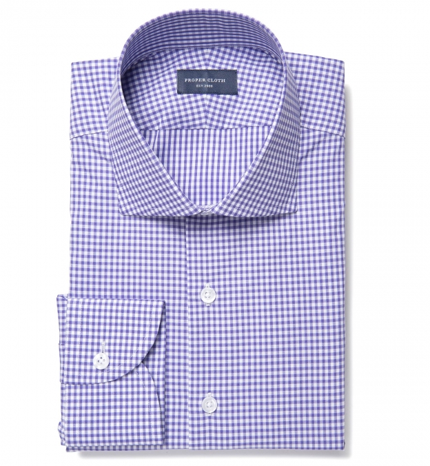small checks formal shirts