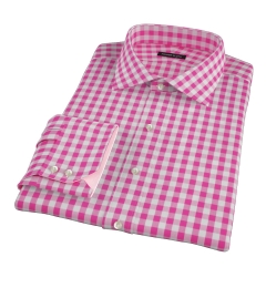 Pink Large Gingham Shirts by Proper Cloth