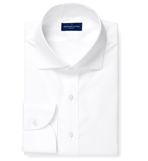 non iron white school shirts