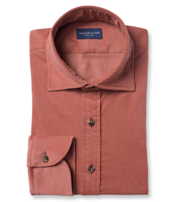 Graham Rosewood Stretch Pincord by 