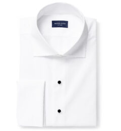 DJA Sea Island White Broadcloth Shirts by Proper Cloth