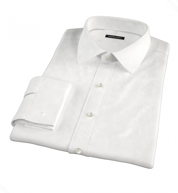 Albini White Regal Twill Shirts by Proper Cloth