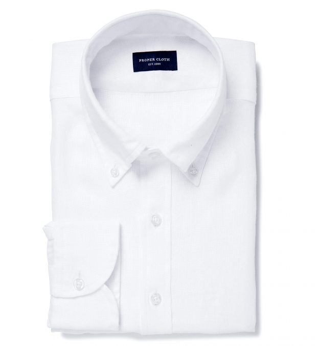 Japanese White Double Cloth Men's Dress 