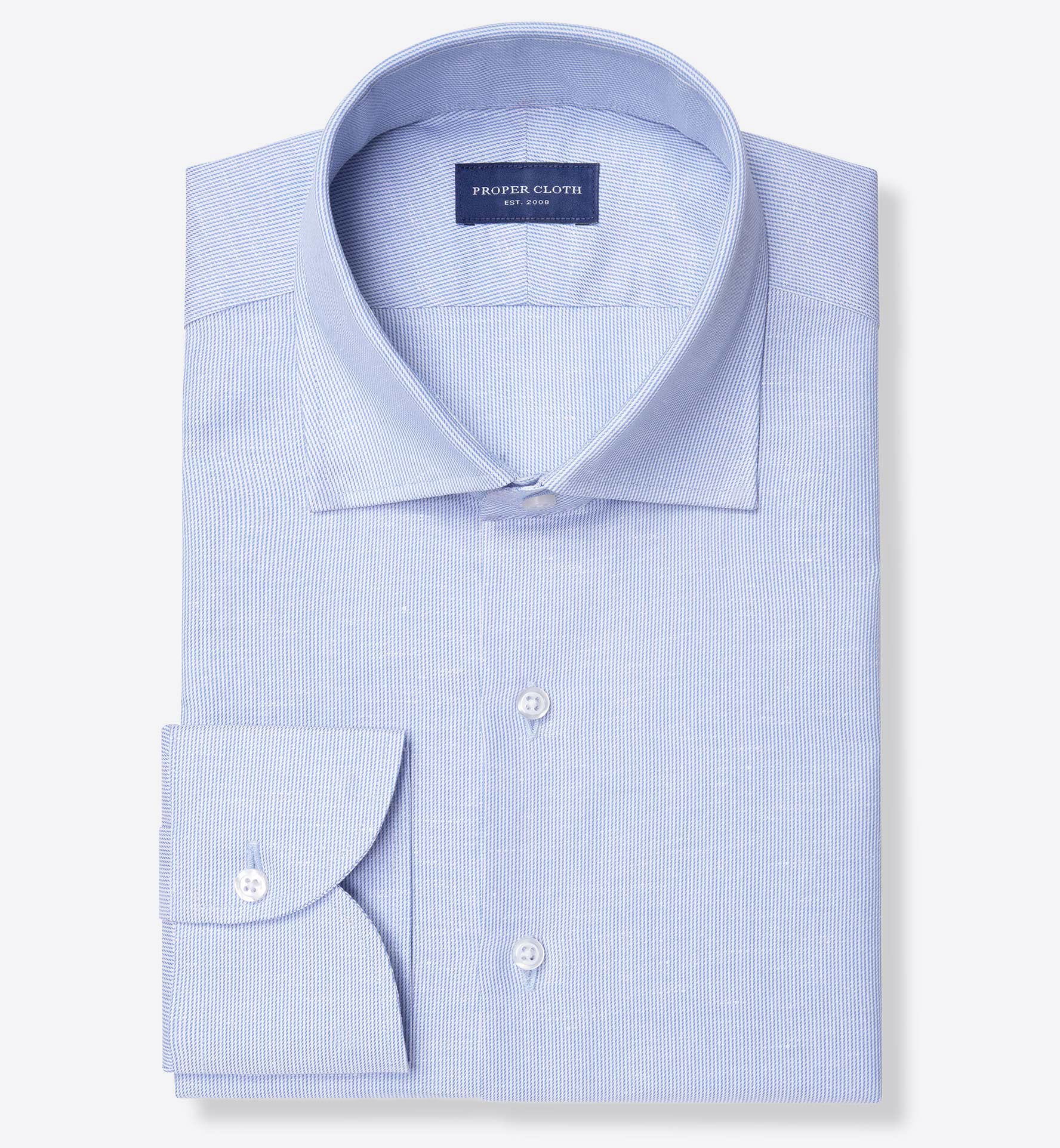 Multicolor blue cotton and modal shirt in Multicolor blue: Luxury Italian  Shirts