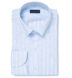 Portuguese Light Blue Vintage Stripe Cotton Linen Blend Shirt Thumbnail 1