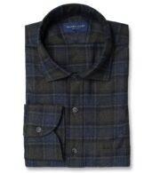 Suggested Item: Canclini Pine and Slate Plaid Beacon Flannel