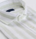 Portuguese Tonal Green Wide Stripe Cotton Linen Oxford Shirt Thumbnail 2