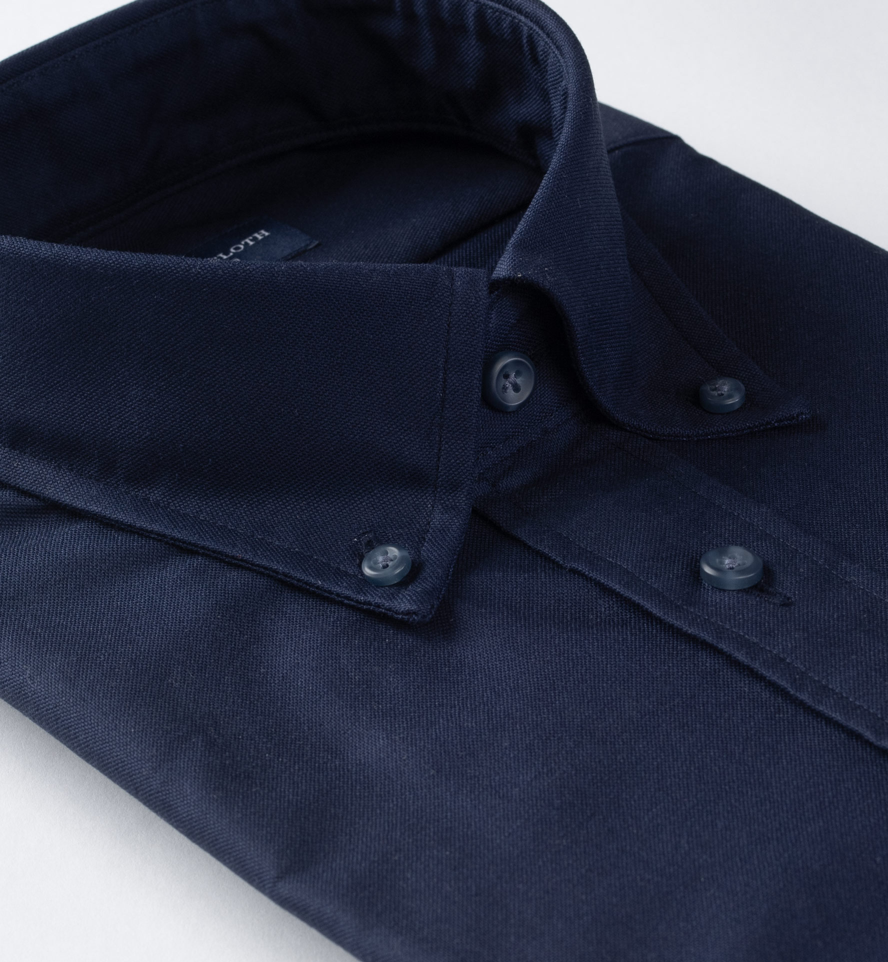 Navy Heavy Oxford by Proper Cloth