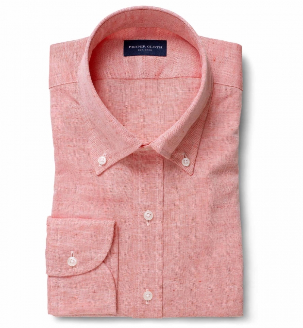 coral oxford shirt