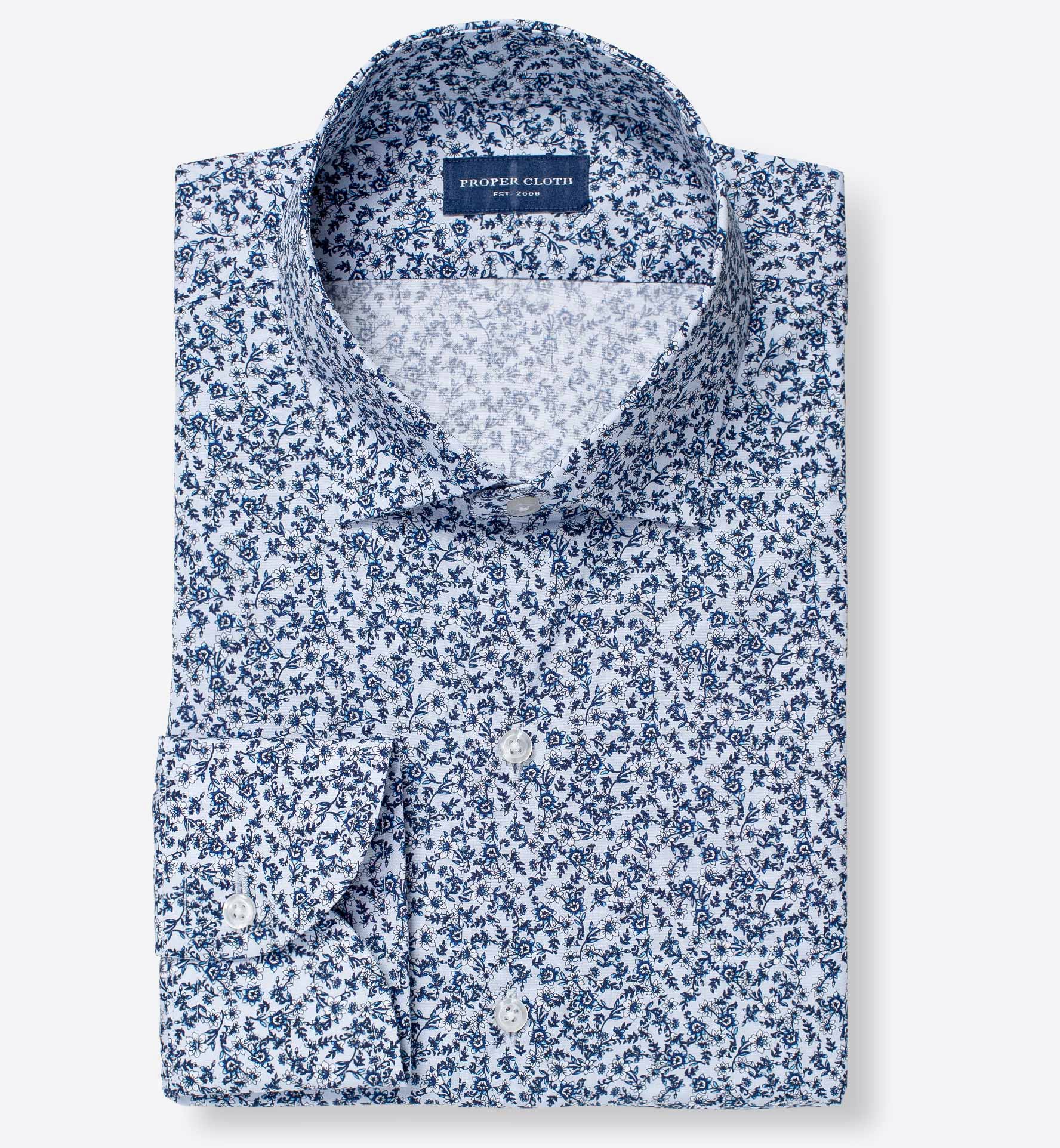 floral print dress shirt