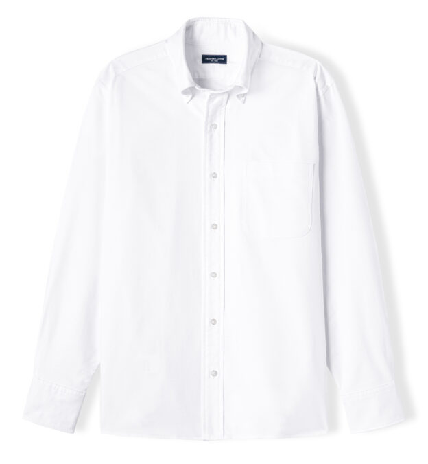 White Oxford Cloth Shirt by Proper Cloth