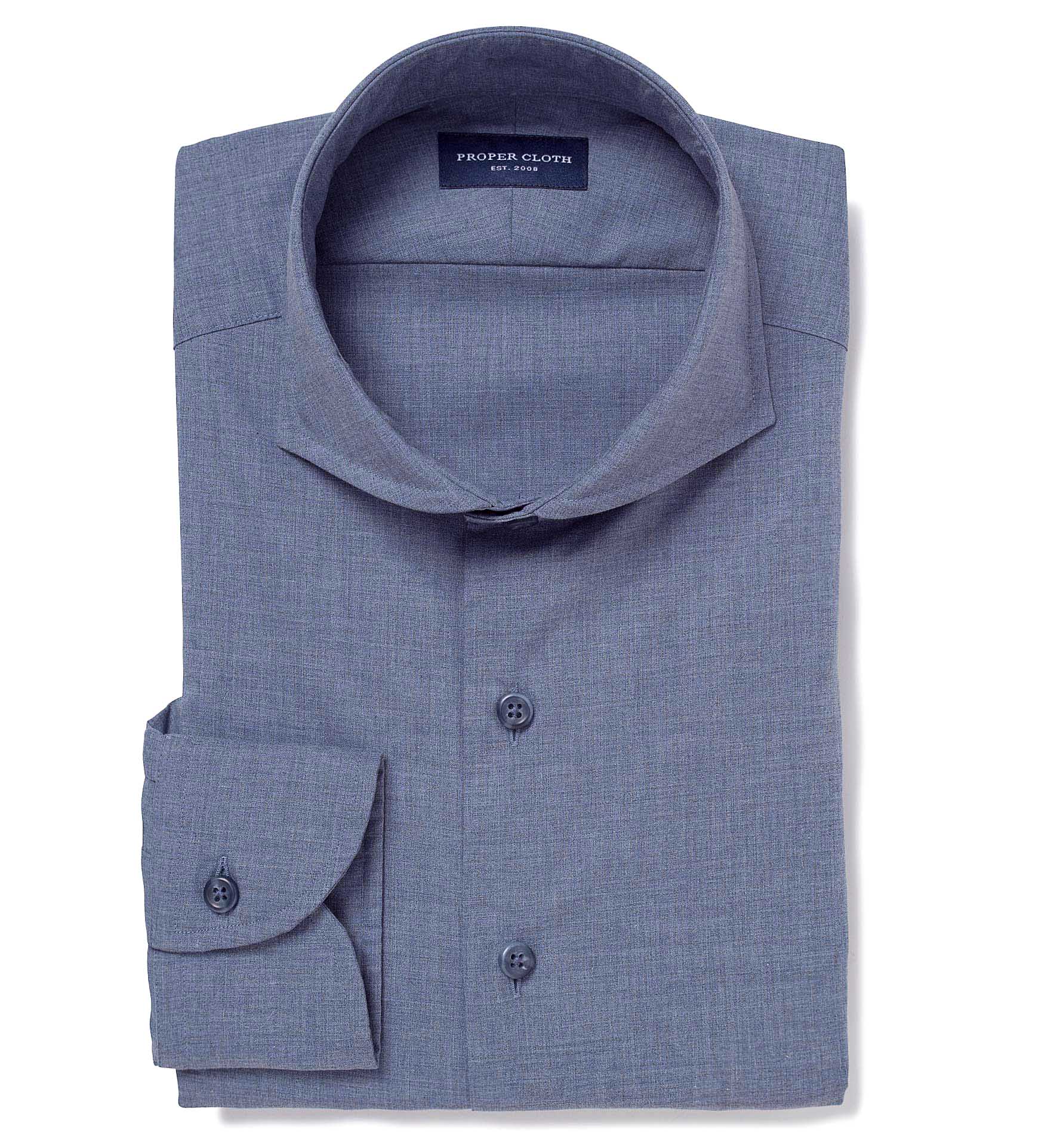 slate blue womens shirt