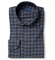 Suggested Item: Vail Navy and Grey Gingham Lightweight Flannel