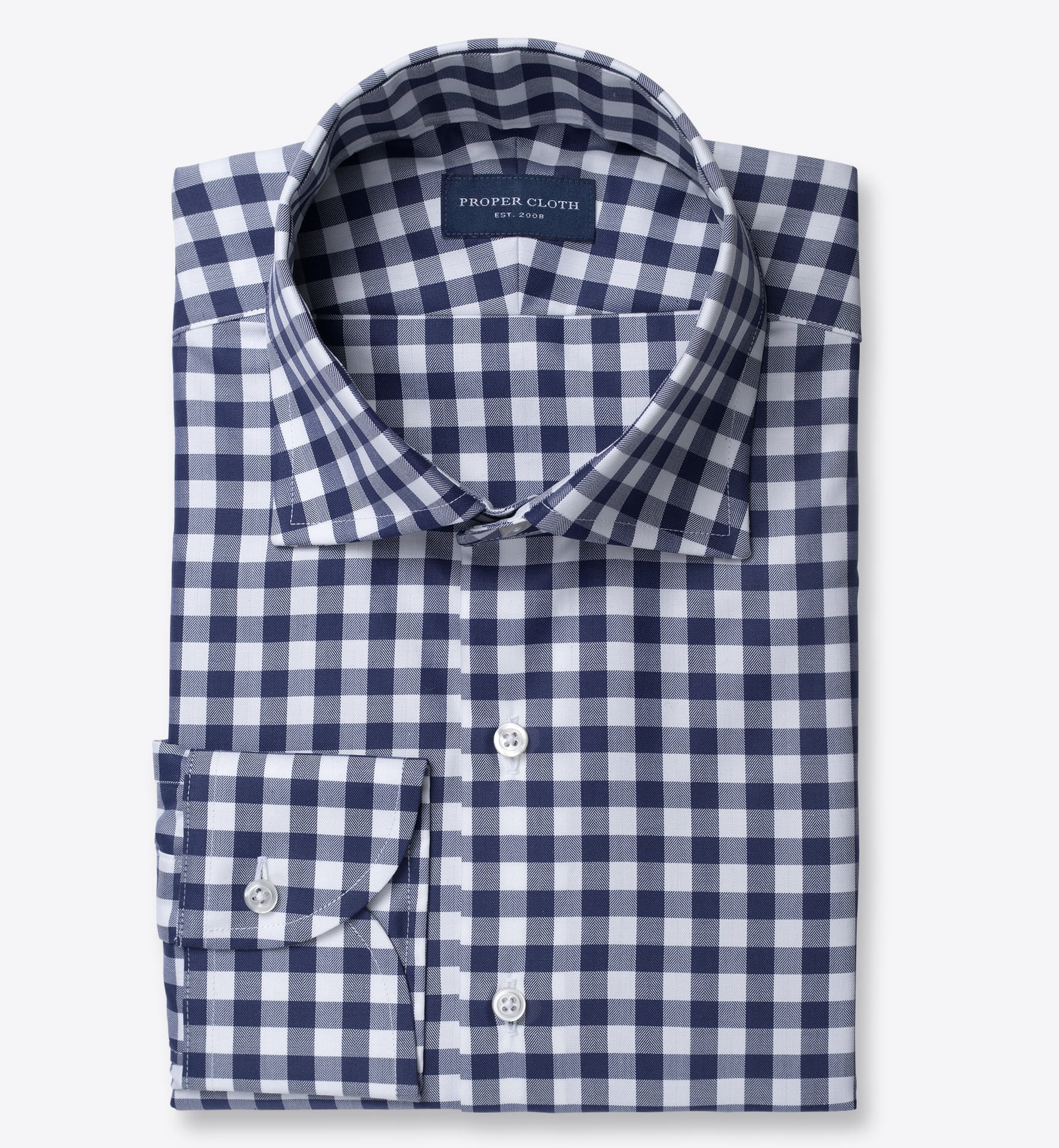 blue checkered dress shirt outfit The Notes From The Blue Room Twist Front Batwing Dress main image 0