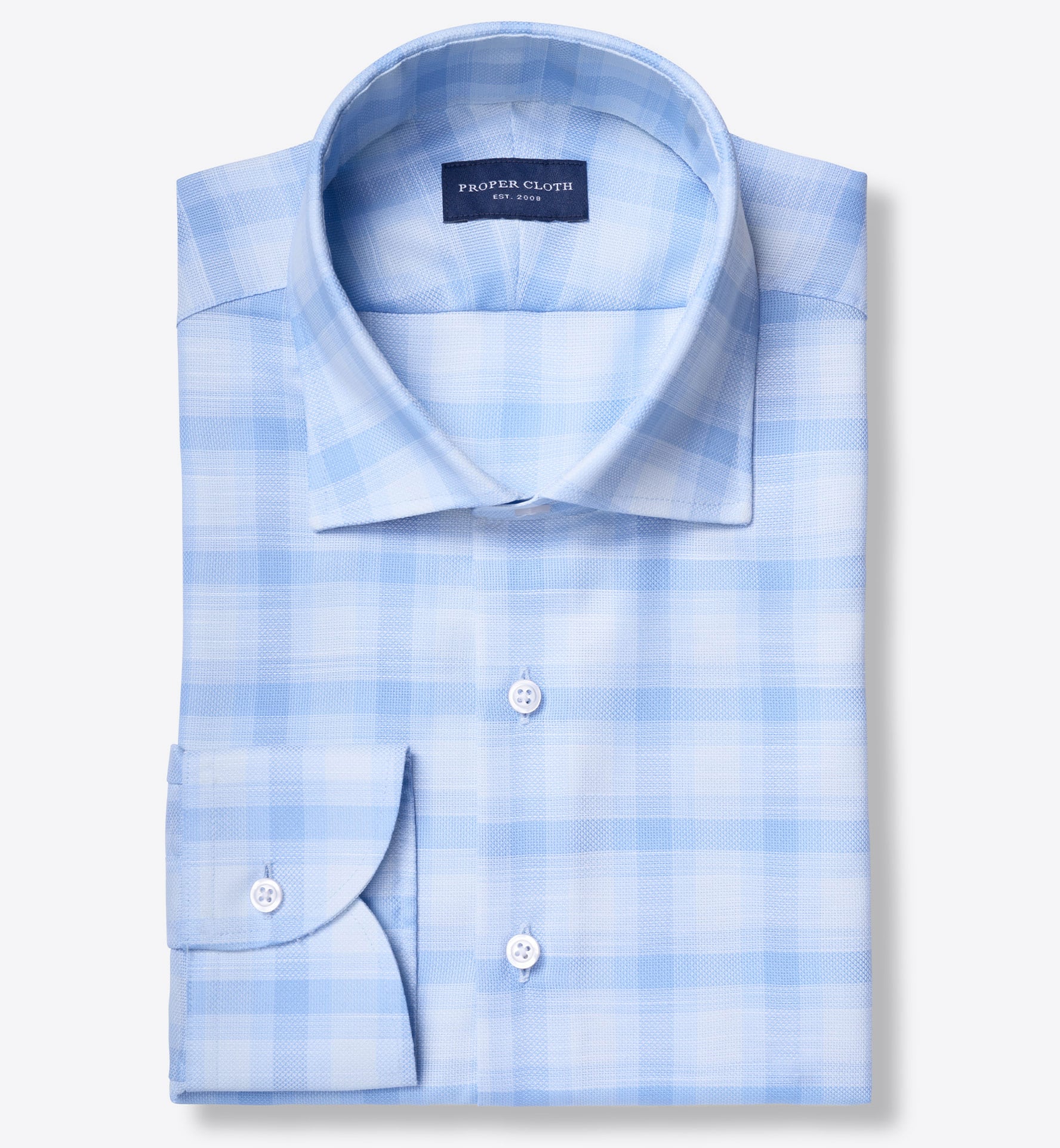 【BAON】[unisex] Tonal Check Collar Over Shirt d46eb6f9b49010944ef0b6f38a118b