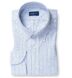 Blue University Stripe Heavy Oxford Soft Ivy Button Down Shirt Thumbnail 1