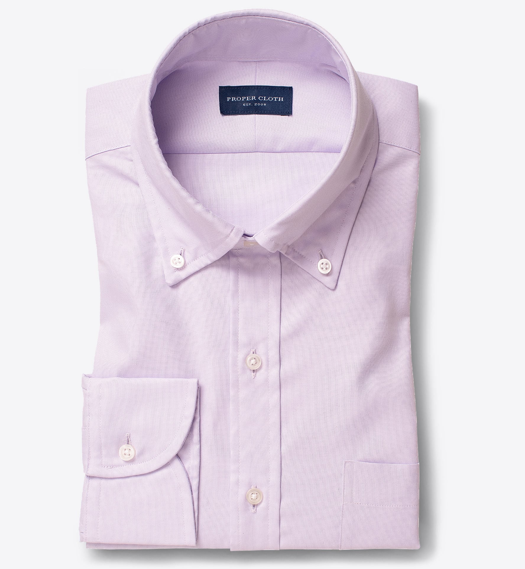 Lavender Summer Oxford Custom Dress Shirt by Proper Cloth