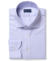 Suggested Item: Non-Iron Supima Lavender and Blue Multi Gingham