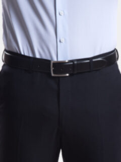 Black Vachetta Leather Belt Product Thumbnail 3