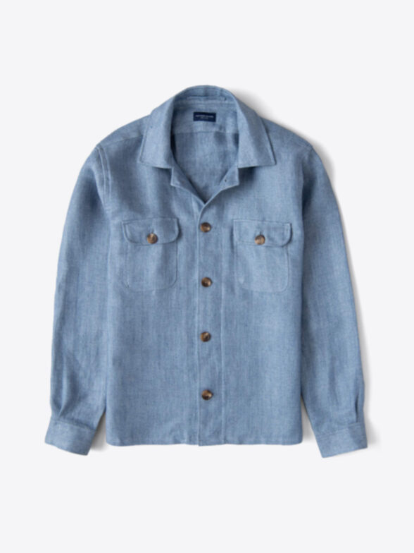 Overshirt blue - The perfect layering piece