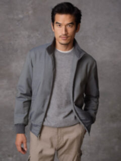 Lucca Sport Grey Merino Wool Jacket Product Thumbnail 2