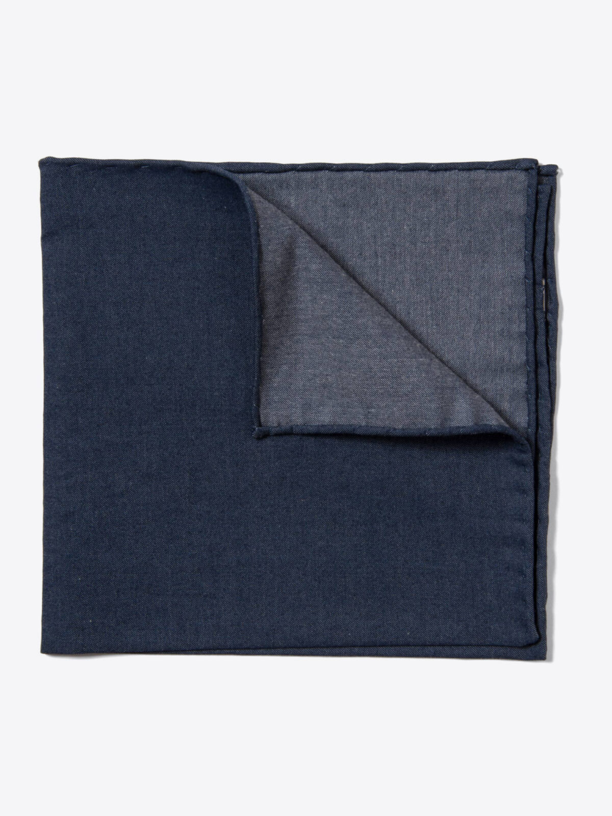 Italian Denim Pocket Square