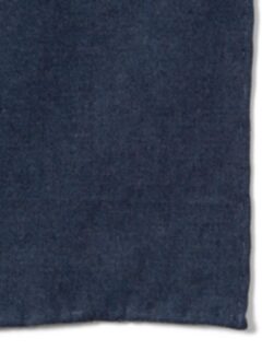 Italian Denim Pocket Square Product Thumbnail 2