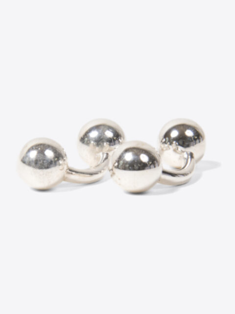 Suggested Item: Sterling Silver Ball Cufflink