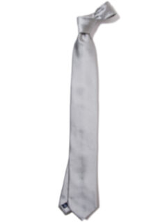 Grey Silk Tie Product Thumbnail 3