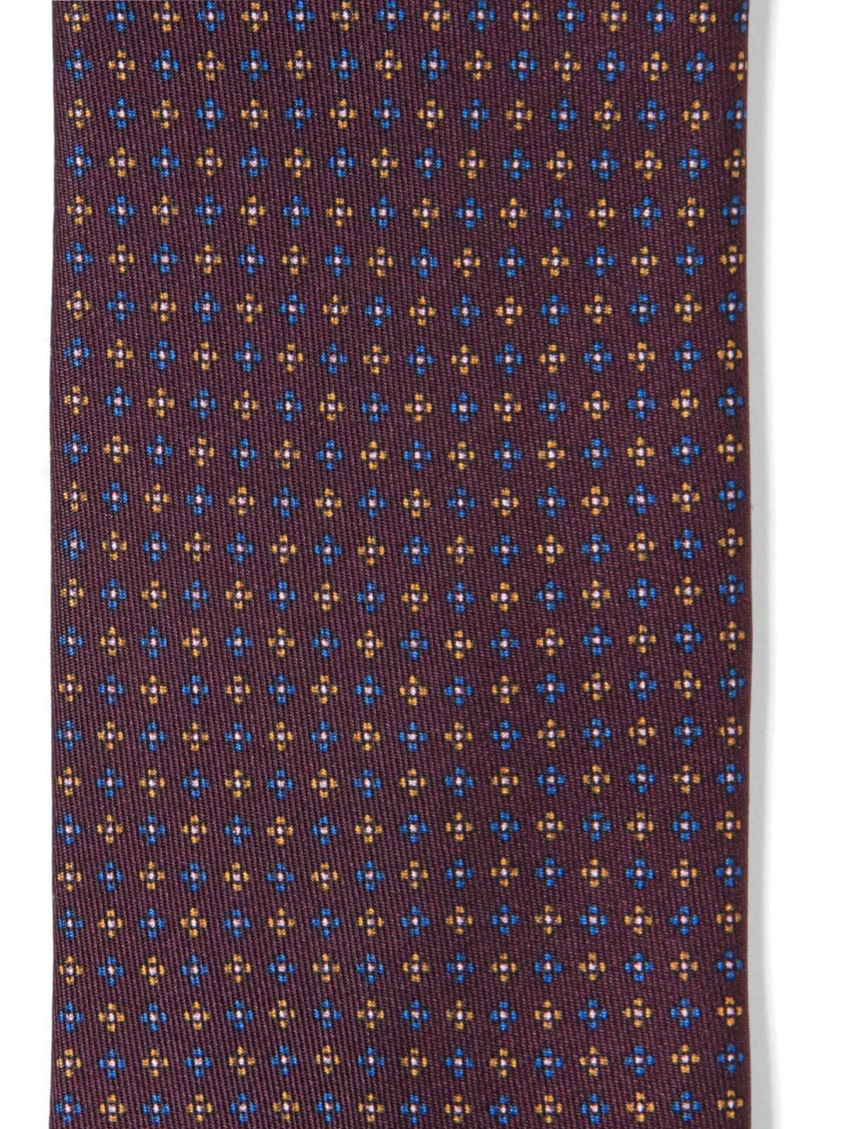 Lombardia Burgundy Print Tie