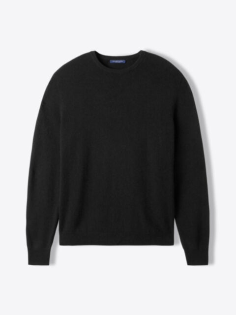 Suggested Item: Black Cashmere Crewneck Sweater