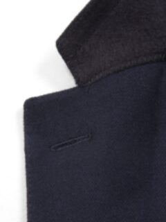 Charles Navy Herringbone Jacket Product Thumbnail 3