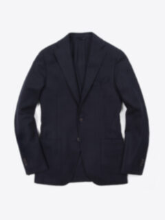 Charles Navy Herringbone Jacket Product Thumbnail 1