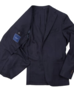 Charles Navy Herringbone Jacket Product Thumbnail 2