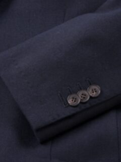 Charles Navy Herringbone Jacket Product Thumbnail 4