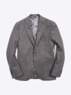 Hubert Grey Herringbone Jacket Product Thumbnail 1