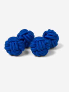 Royal Blue Silk Knots Product Thumbnail 1