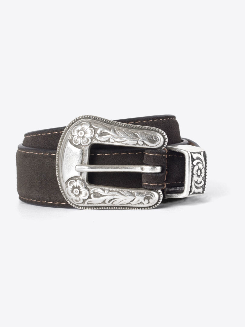 Italian Leather Western Belt - Proper Cloth