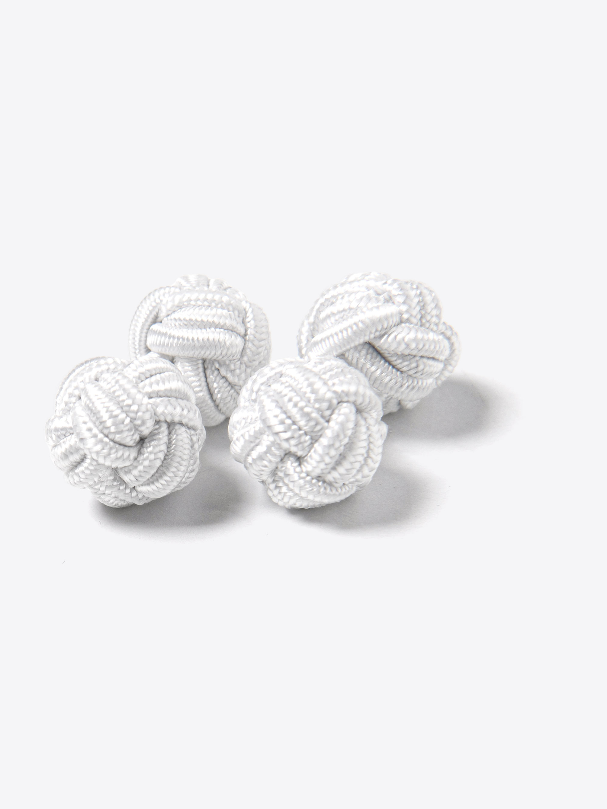 Zoom Image of White Silk Knots