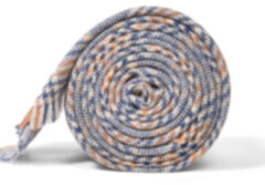 Corvara Light Blue Plaid Frayed Wool Tie Product Thumbnail 2