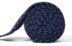 Siena Blue Wool Shepherds Check Tie Product Thumbnail 4