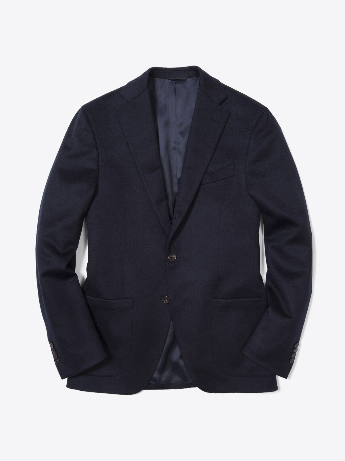 Navy Cashmere Jacket