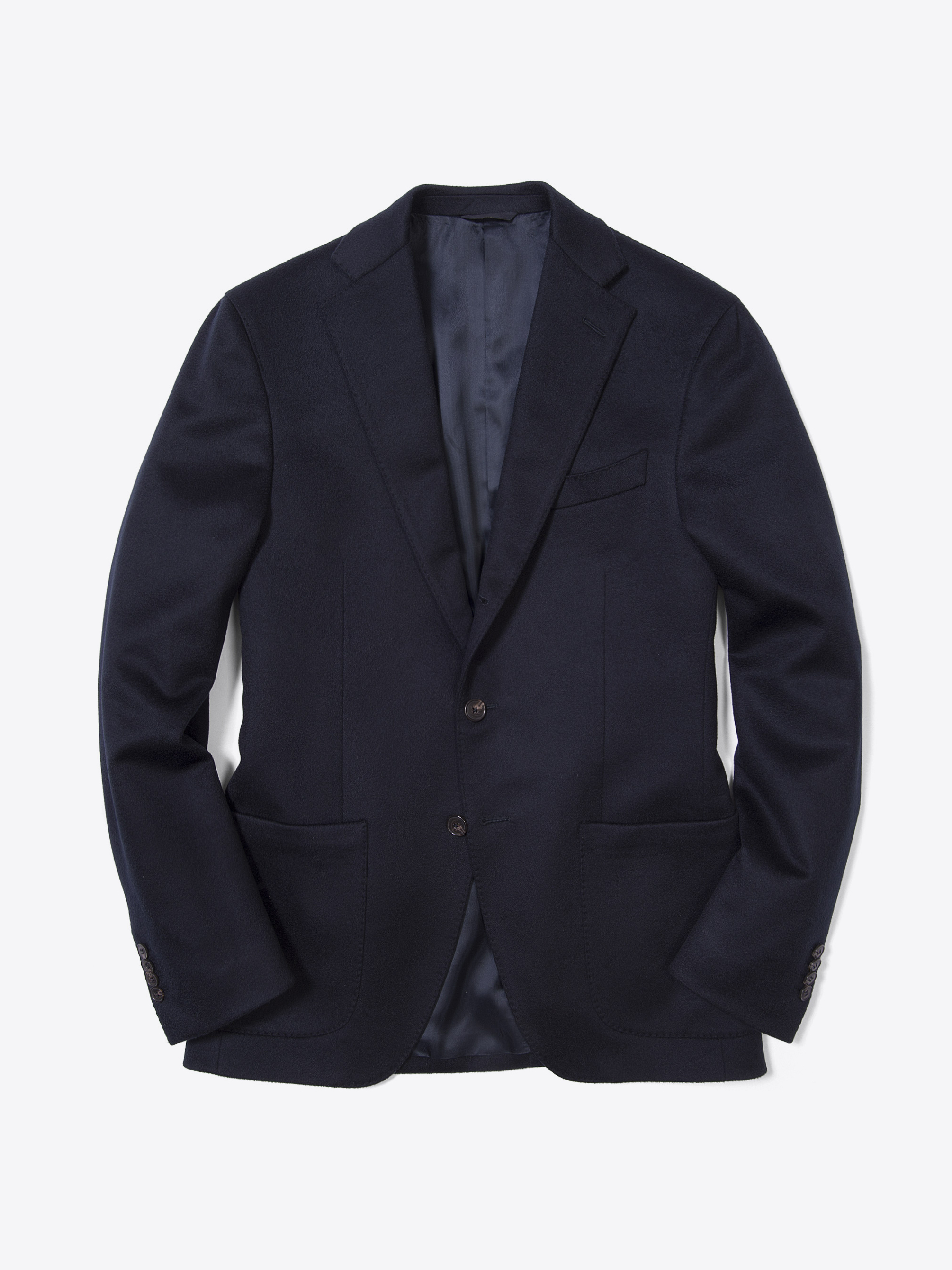 Navy Cashmere Jacket by Proper Cloth