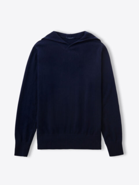 Suggested Item: Navy Cashmere Hoodie
