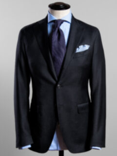 Blue Peached Gingham Pocket Square Product Thumbnail 4