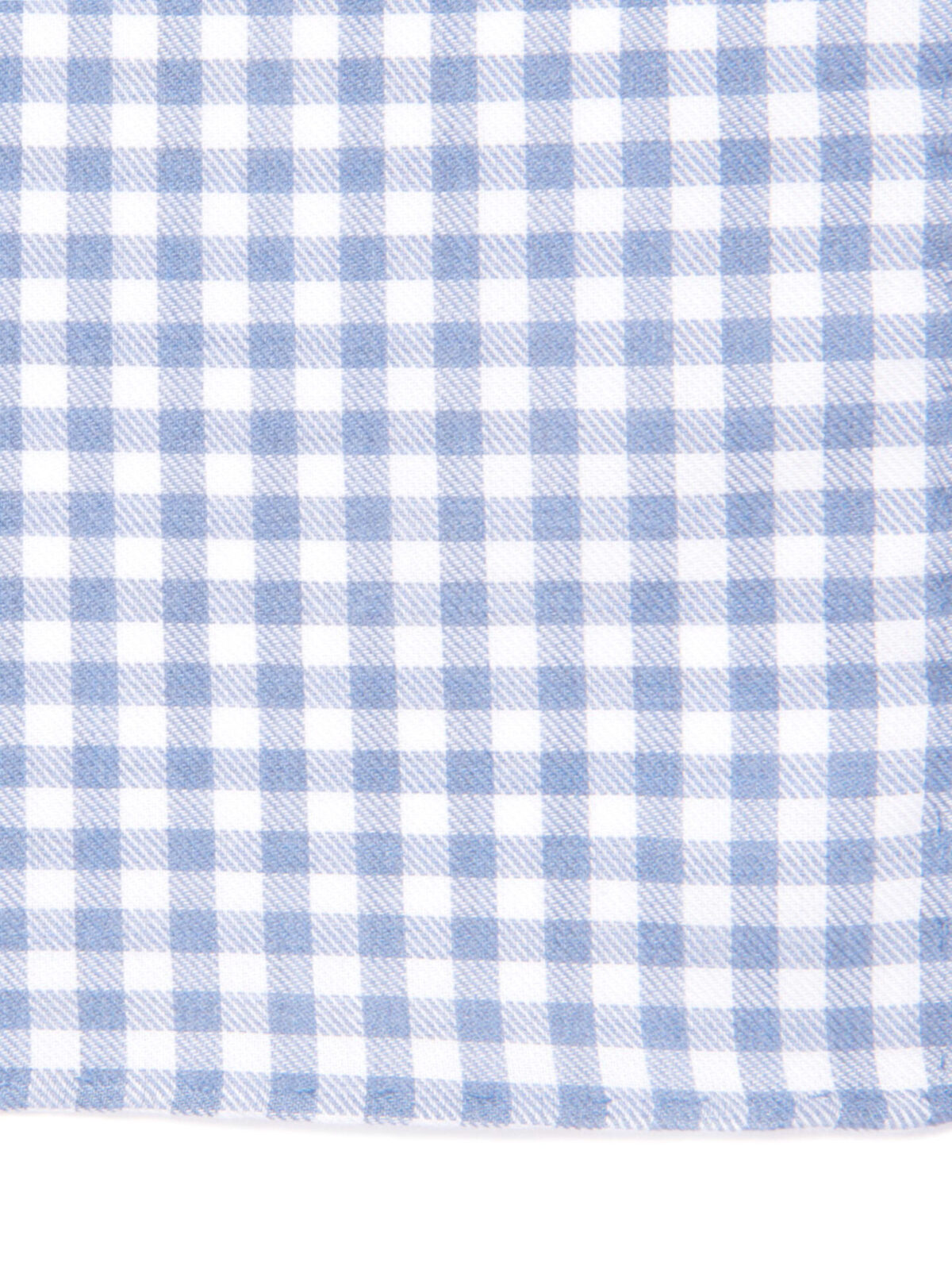 Blue Peached Gingham Pocket Square