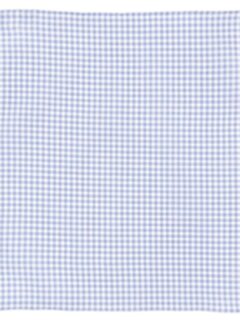 Blue Peached Gingham Pocket Square Product Thumbnail 2