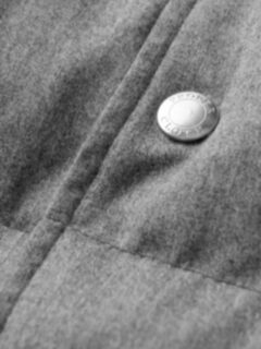 Cortina Light Grey Flannel Snap Vest Product Thumbnail 6