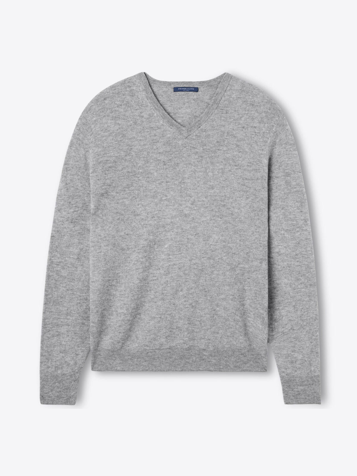 Light grey crew neck sweater shop
