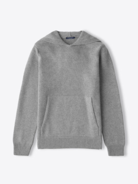 Suggested Item: Grey Merino and Cashmere Hoodie
